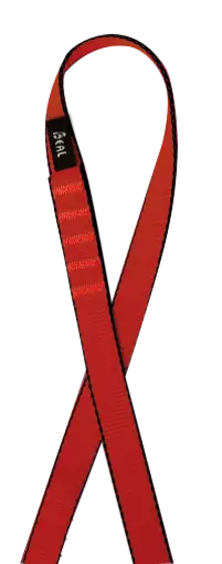 [BSA18.150.5] Beal Flat Sling 18mmx150cm [Pack of 5] Red