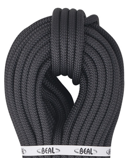 [RS02/10.5] BEALM INTERVENTION STATIC ROPE 10.5mm Black