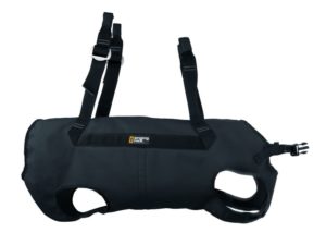 LAIKA black dog rescue harness