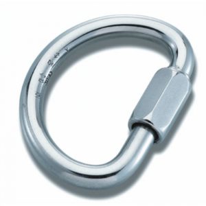 Maillon Rapide Demi Round Aluminium 10mm Maillon