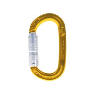 singing rock oval triplock carabiner connector