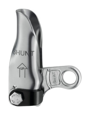 petzl shunt abseil backup device