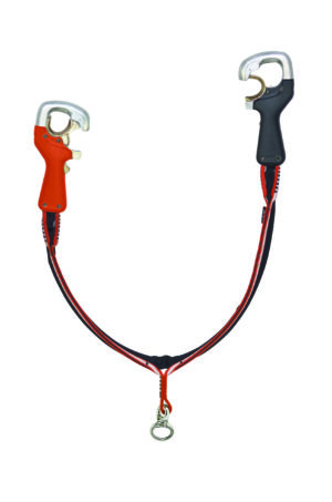 clic-it and lanyard smart continuous belay