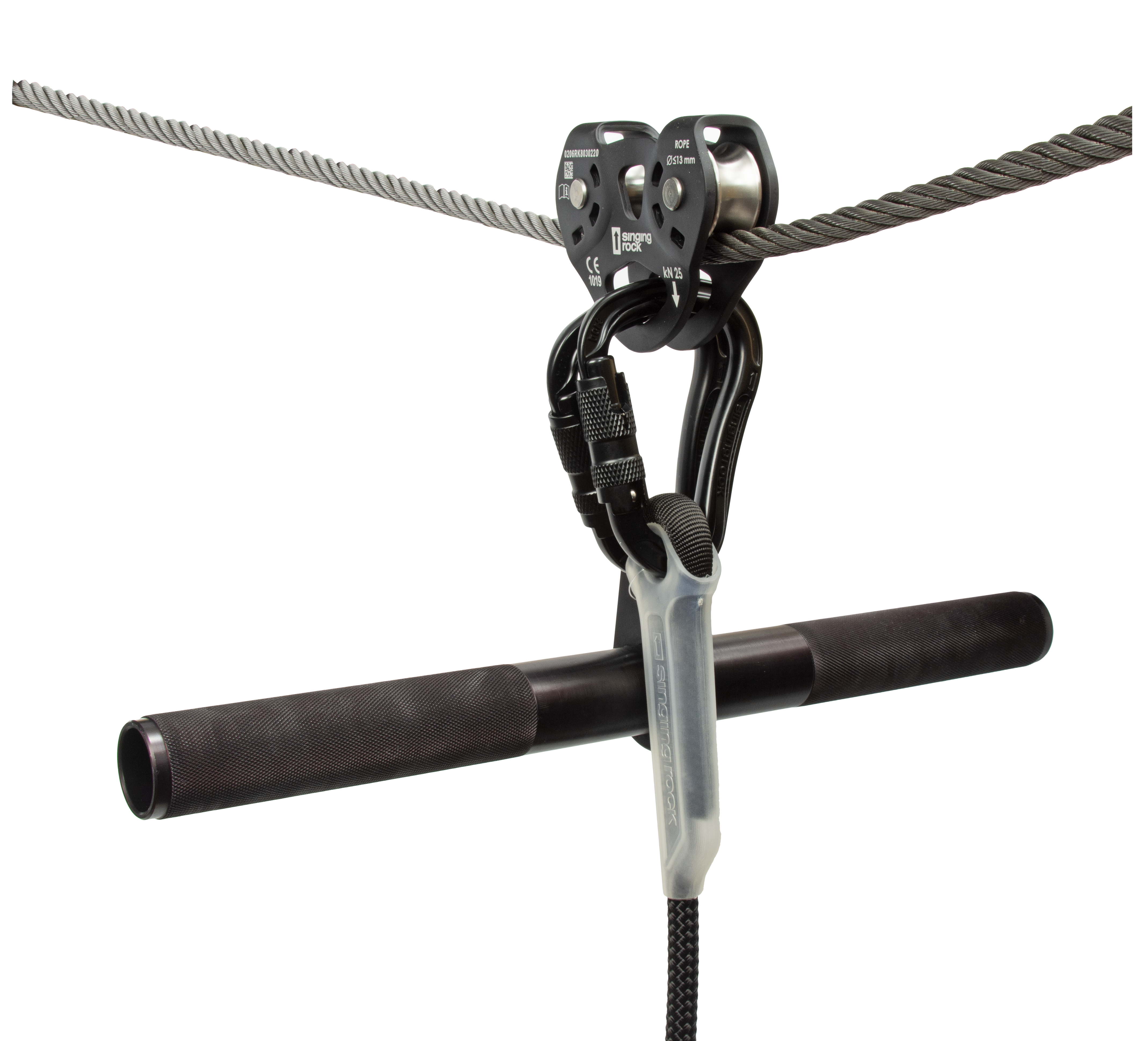 DXP-10529-2 securem zipline handle setup demo